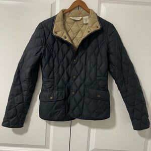 EDDIE BAUER- sz XS Quilted Goose Down Utility Women's Jacket Lightweight